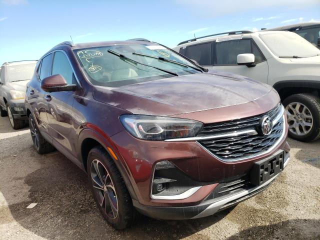 KL4MMFSL0NB014566 - 2022 BUICK ENCORE GX RED photo 1