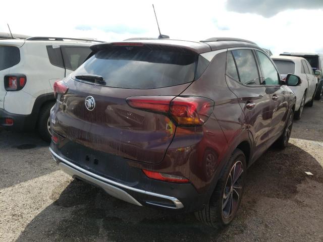 KL4MMFSL0NB014566 - 2022 BUICK ENCORE GX RED photo 4