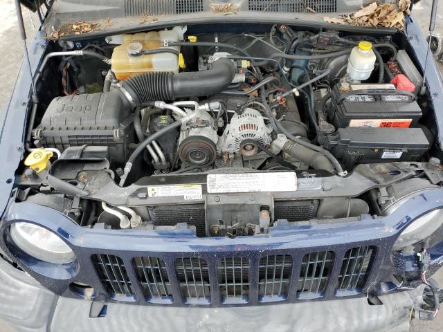 1J4GL48K36W223510 - 2006 JEEP LIBERTY SP BLUE photo 7