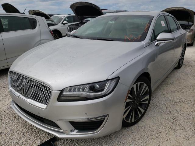 3LN6L5MU3KR609058 - 2019 LINCOLN MKZ RESERV SILVER photo 2