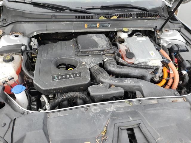 3LN6L5MU3KR609058 - 2019 LINCOLN MKZ RESERV SILVER photo 7