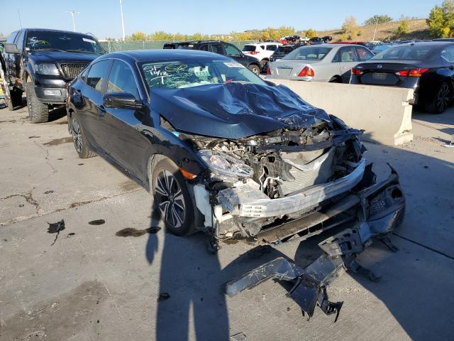 19XFC1F70HE029528 - 2017 HONDA CIVIC EXL Szary zdjęcie 1