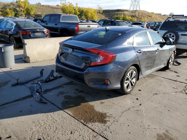 19XFC1F70HE029528 - 2017 HONDA CIVIC EXL Szary zdjęcie 4