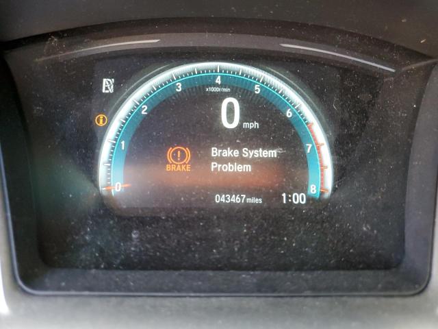 19XFC1F70HE029528 - 2017 HONDA CIVIC EXL Szary zdjęcie 8