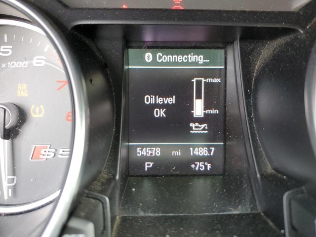 WAUV4AFR9GA053352 - 2016 AUDI S5 PRESTIG GRAY photo 8