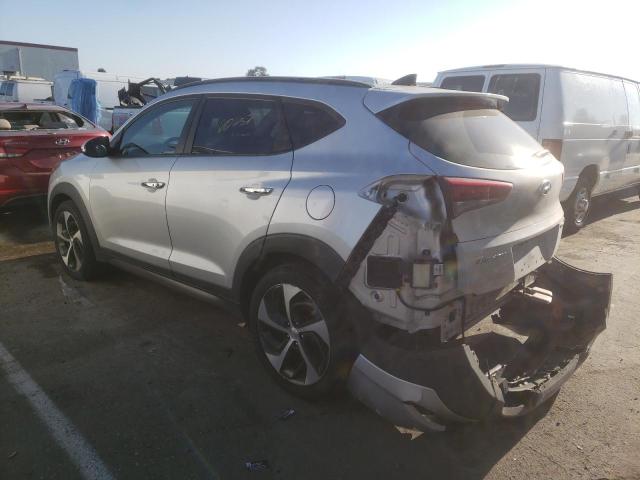 KM8J33A22GU246690 - 2016 HYUNDAI TUCSON LIM SILVER photo 3