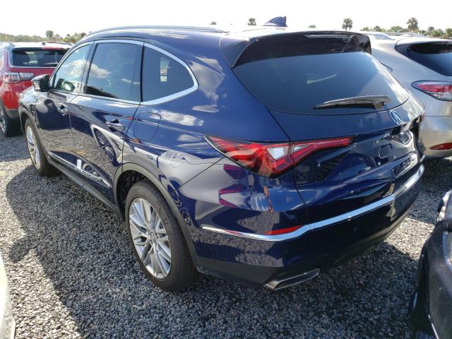 5J8YE1H80PL003740 - 2023 ACURA MDX ADVANC BLUE photo 3