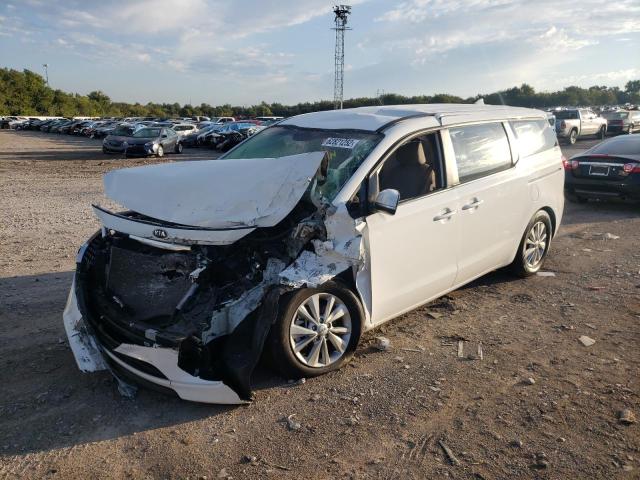 KNDMA5C12H6258478 - 2017 KIA SEDONA L WHITE photo 2