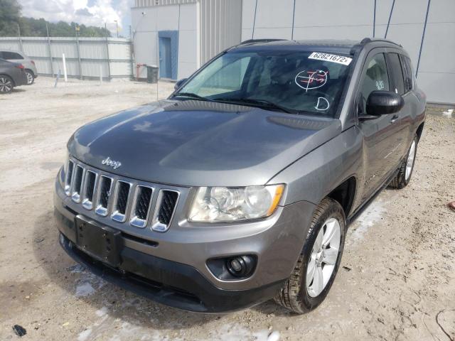 1J4NT1FB8BD246487 - 2011 JEEP COMPASS SP GRAY photo 2