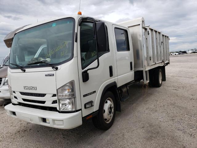 54DC4J1D4MS203066 - 2021 ISUZU NPR HD WHITE photo 2