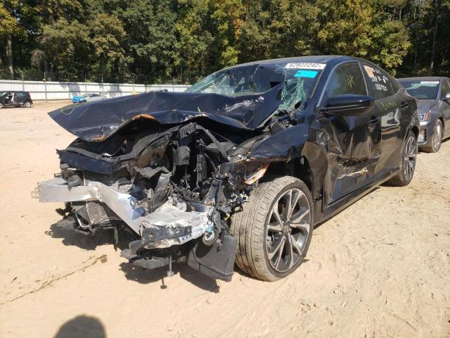 2HGFC2F80KH539860 - 2019 HONDA CIVIC SPOR 黑色 照片 2