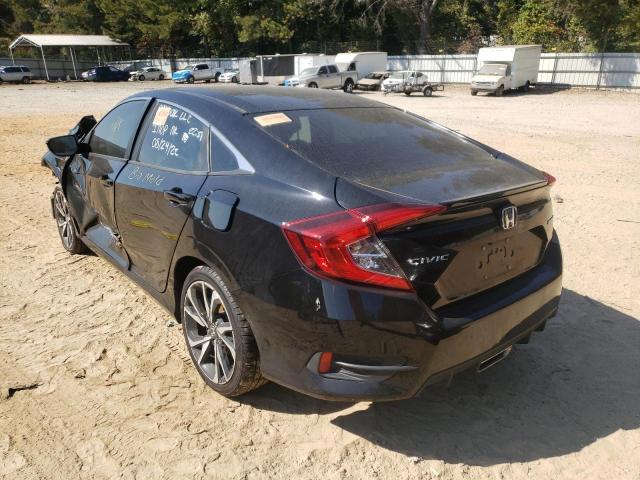 2HGFC2F80KH539860 - 2019 HONDA CIVIC SPOR 黑色 照片 3