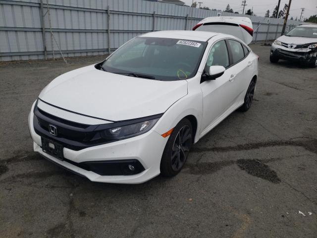 2HGFC2F87LH501799 - 2020 HONDA CIVIC SPOR 白色 照片 2