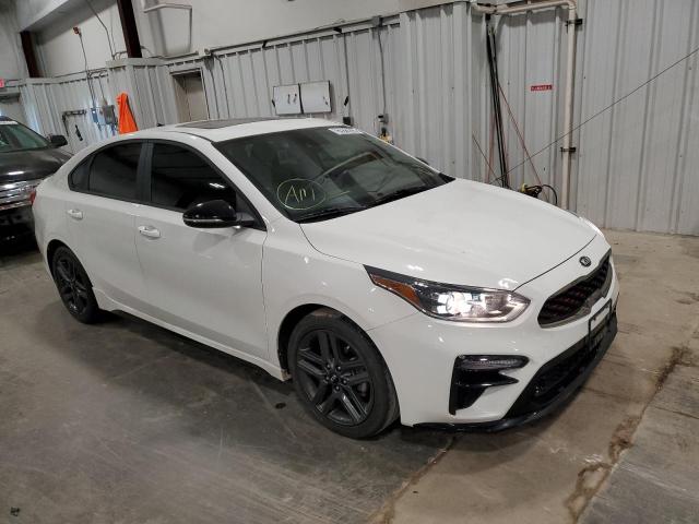 3KPF34AD4LE139215 - 2020 KIA FORTE GT L WHITE photo 1