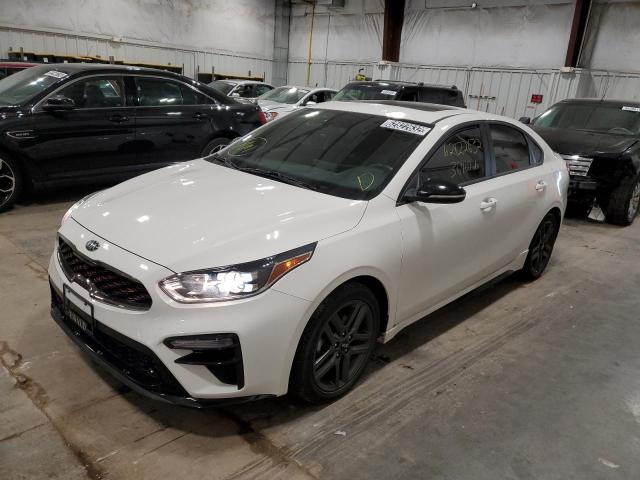 3KPF34AD4LE139215 - 2020 KIA FORTE GT L WHITE photo 2