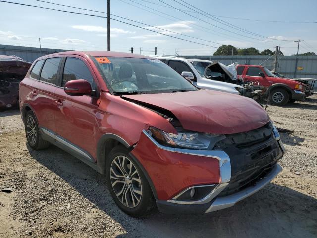 JA4AD3A38HZ028519 - 2017 MITSUBISHI OUTLANDER BURGUNDY photo 1