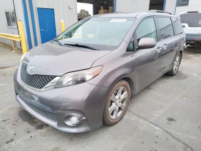 5TDXK3DC4DS352130 - 2013 TOYOTA SIENNA SPO GRAY photo 2