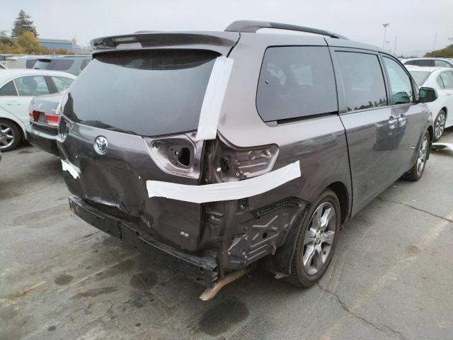 5TDXK3DC4DS352130 - 2013 TOYOTA SIENNA SPO GRAY photo 4