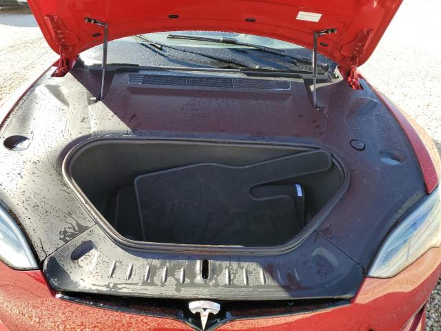 5YJSA1E57NF490462 - 2022 TESLA MODEL S Կարմիր լուսանկար 7