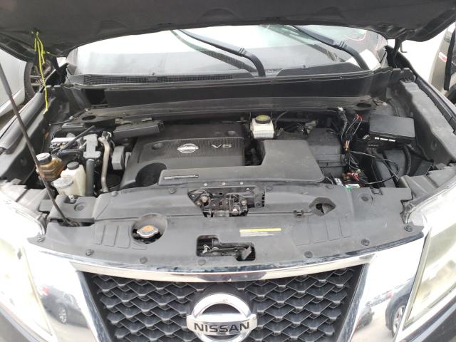 5N1AR2MN6DC608150 - 2013 NISSAN PATHFINDER GRAY photo 7