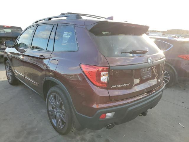 5FNYF7H5XKB002921 - 2019 HONDA PASSPORT E 红色 照片 3