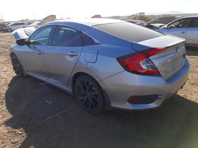19XFC2F82ME000041 - 2021 HONDA CIVIC SPOR SILVER photo 3