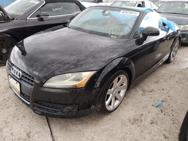 TRUMF38J281039327 - 2008 AUDI TT 2.0T BLACK photo 2