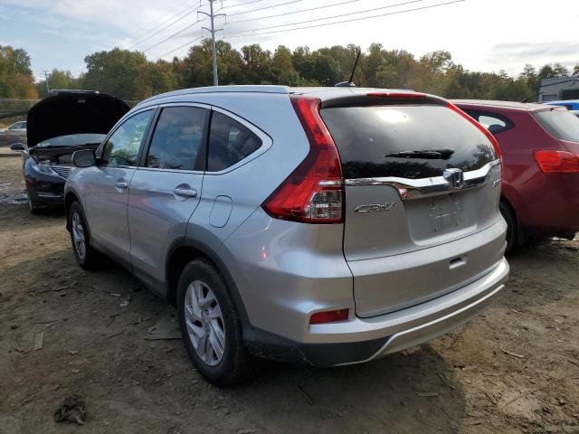 2HKRM4H72FH687028 - 2015 HONDA CR-V EXL SILVER photo 3