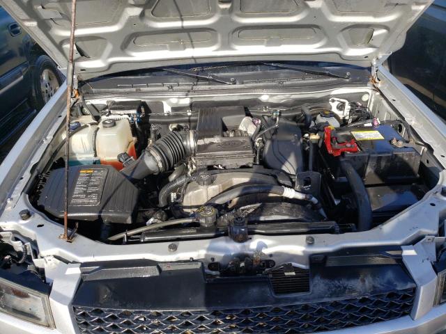 1GCDSCFE0B8140781 - 2011 CHEVROLET COLORADO L SILVER photo 7