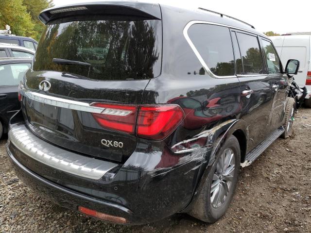 JN8AZ2NF6L9704548 - 2020 INFINITI QX80 LUXE BLACK photo 4