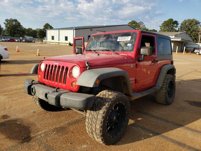 1J4AA2D16BL597005 - 2011 JEEP WRANGLER S RED photo 2