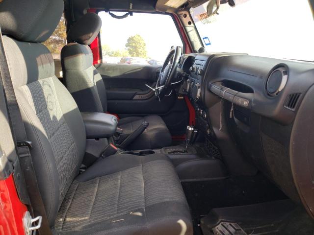 1J4AA2D16BL597005 - 2011 JEEP WRANGLER S RED photo 5