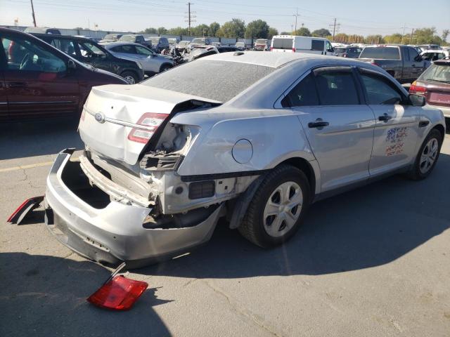 1FAHP2M86DG235547 - 2013 FORD TAURUS POL SILVER photo 4