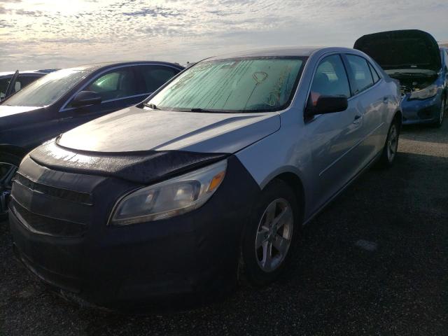 1G11A5SA6DF149061 - 2013 CHEVROLET MALIBU LS SILVER photo 2