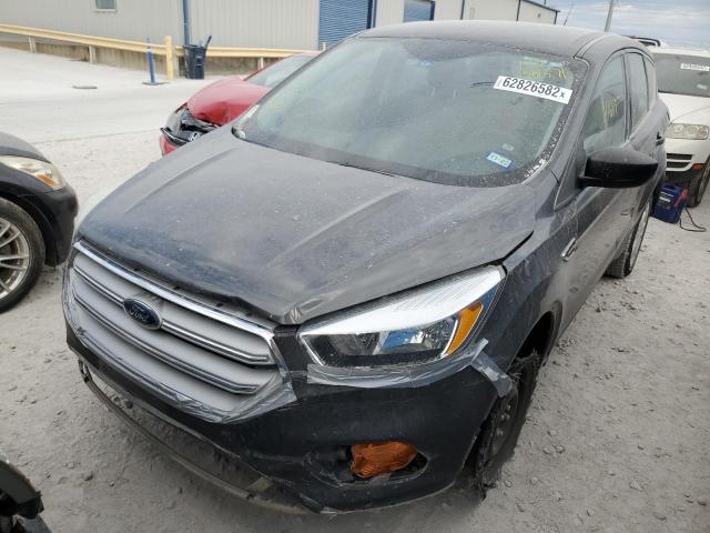 1FMCU0F77HUB88571 - 2017 FORD ESCAPE S BLACK photo 2