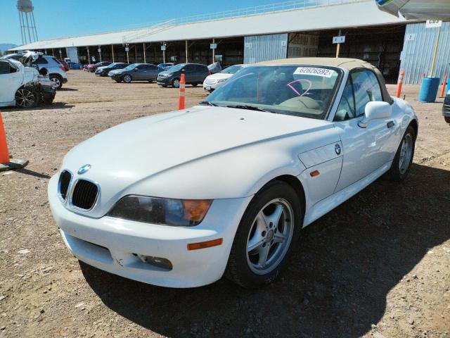 4USCH7325VLB79733 - 1997 BMW Z3 1.9 WHITE photo 2