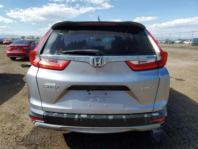 2HKRW6H34KH214440 - 2019 HONDA CR-V LX SILVER photo 6