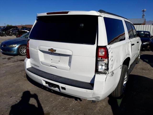 1GNSKHKC8LR268455 - 2020 CHEVROLET SUBURBAN K WHITE photo 4