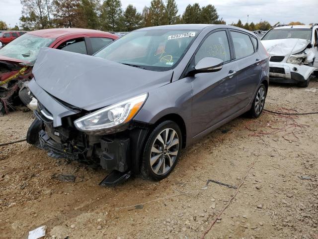 KMHCU5AE1GU248958 - 2016 HYUNDAI ACCENT SPO CHARCOAL photo 2