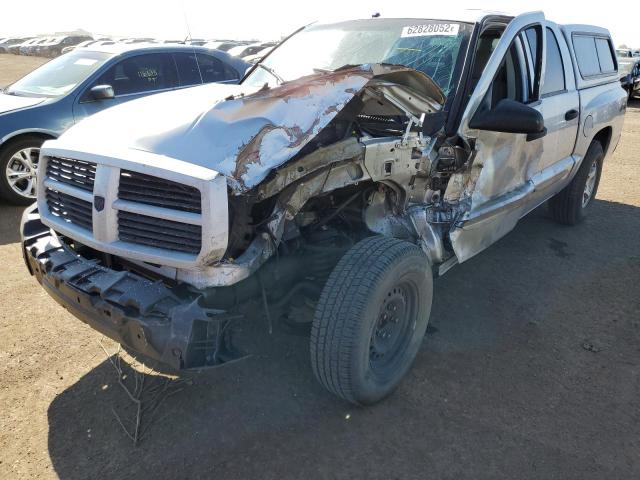 1D7HW48N06S576294 - 2006 DODGE DAKOTA QUA SILVER photo 9