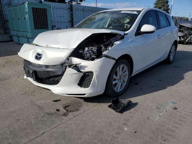 JM1BL1L7XD1794942 - 2013 MAZDA 3 I WHITE photo 2