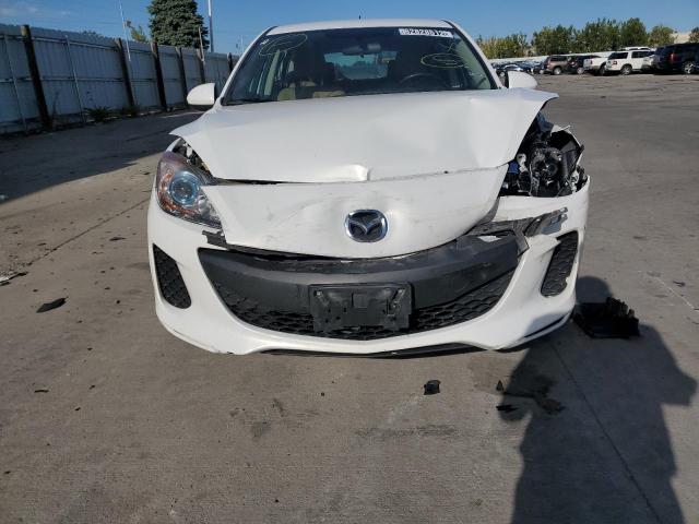 JM1BL1L7XD1794942 - 2013 MAZDA 3 I WHITE photo 9