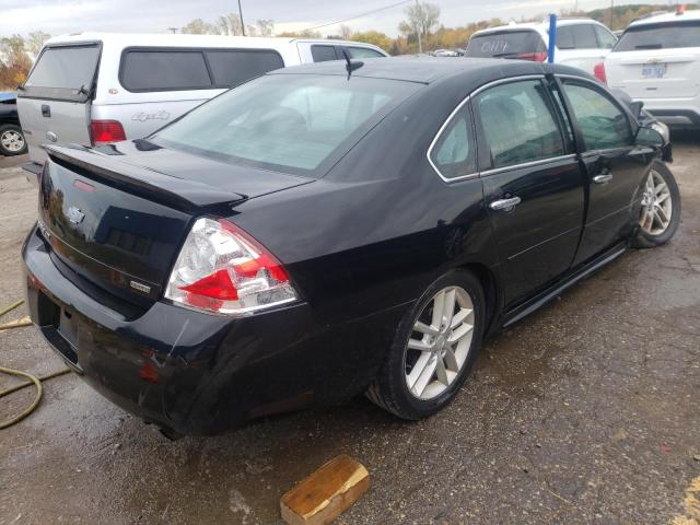 2G1WC5E3XE1155340 - 2014 CHEVROLET IMPALA LIM BLACK photo 4