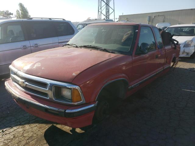 1GCCS19X6TK131536 - 1996 CHEVROLET S TRUCK S1 RED photo 2