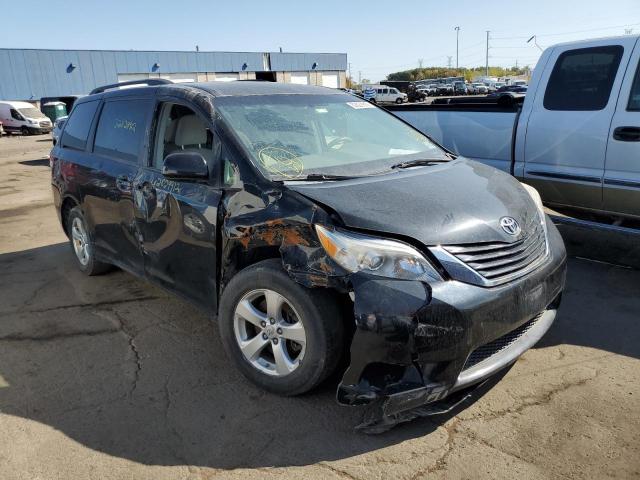 5TDKK3DC4ES483683 - 2014 TOYOTA SIENNA LE BLACK photo 1