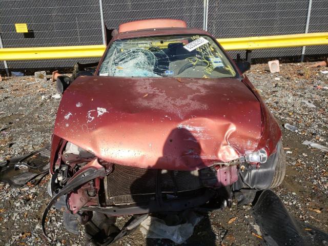 1Y1SK548X2Z419497 - 2002 CHEVROLET GEO PRIZM წითელი ფოტო 7