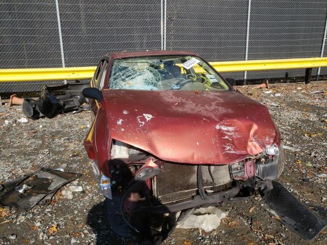 1Y1SK548X2Z419497 - 2002 CHEVROLET GEO PRIZM წითელი ფოტო 9