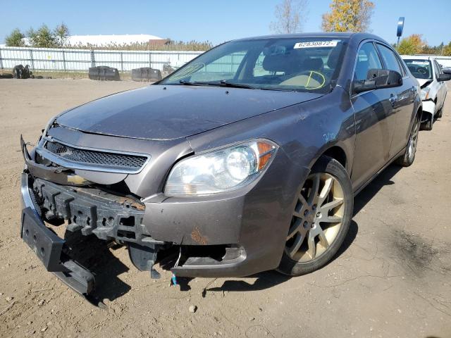 1G1ZE5EU8CF291505 - 2012 CHEVROLET MALIBU LTZ თაფლისფერი ფოტო 2