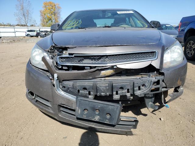 1G1ZE5EU8CF291505 - 2012 CHEVROLET MALIBU LTZ თაფლისფერი ფოტო 9
