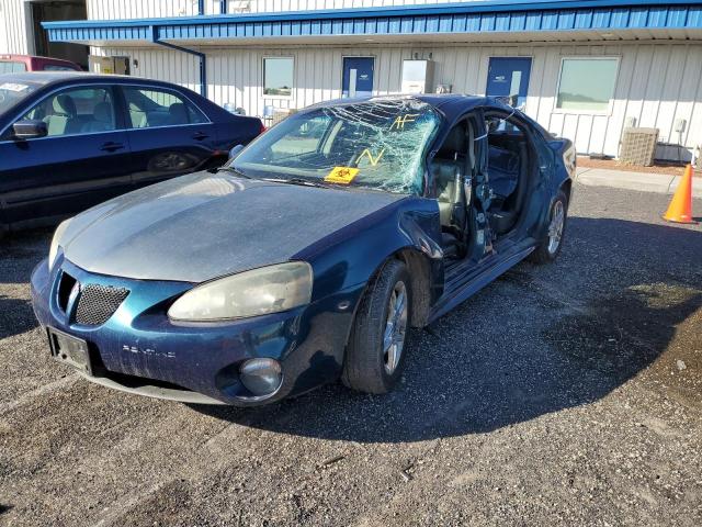 2G2WR554161170555 - 2006 PONTIAC GRAND PRIX ლურჯი ფოტო 2